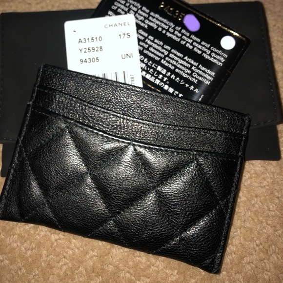 CHANEL SOBLACK CARD HOLDER